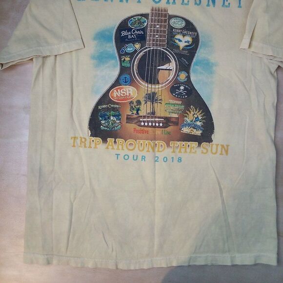 Kenny Chesney Trip Around The Sun Tour 2018 T-Shirt - Picture 7 of 7